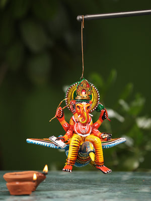 Siddhi Ganesha on Bird-Single piece