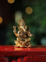 Laxmi Ganesha-Brass Statue