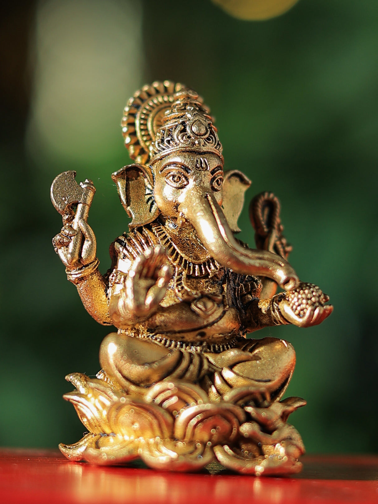 Laxmi Ganesha-Brass Statue