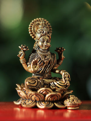 Laxmi Ganesha-Brass Statue