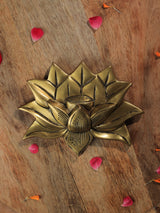 Brass Lotus Wall Hanging