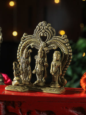 Brass Intricately Carved Ram Darbar
