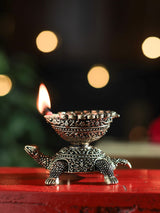 Tortoise Brass Diya