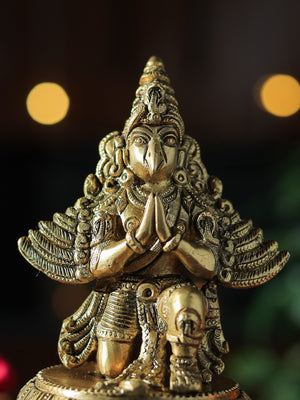 Garuda Brass Statue