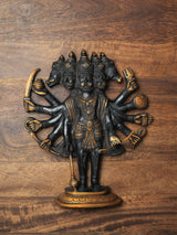 Panchmukhi Hanuman Brass Wall Hanging