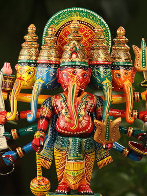 Panchmukhi Ganpati-Single piece
