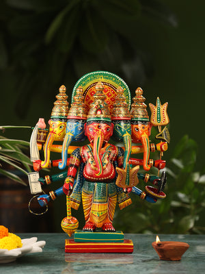 Panchmukhi Ganpati-Single piece