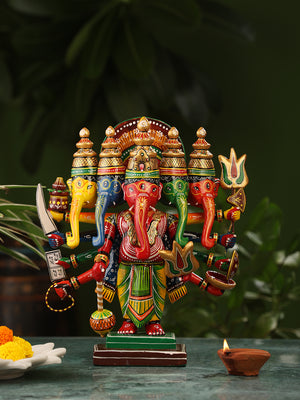 Panchmukhi Ganpati-Single piece