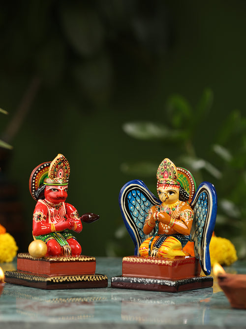 Garuda and Hanuman Pair