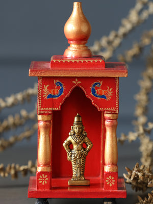 Antiquity Rustica Collective - Small Temple Cow Painted