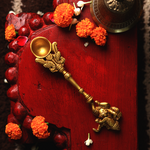 Brass Spoon - Ganesha Havan Spoon In Brass