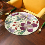 Multicolour handbeaded placemat