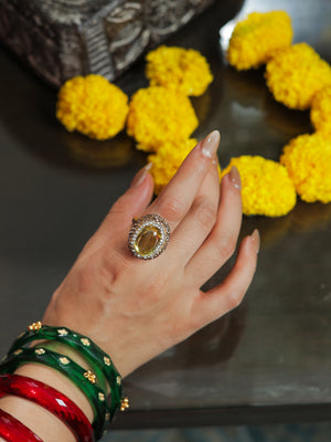 Celeste Cocktail ring