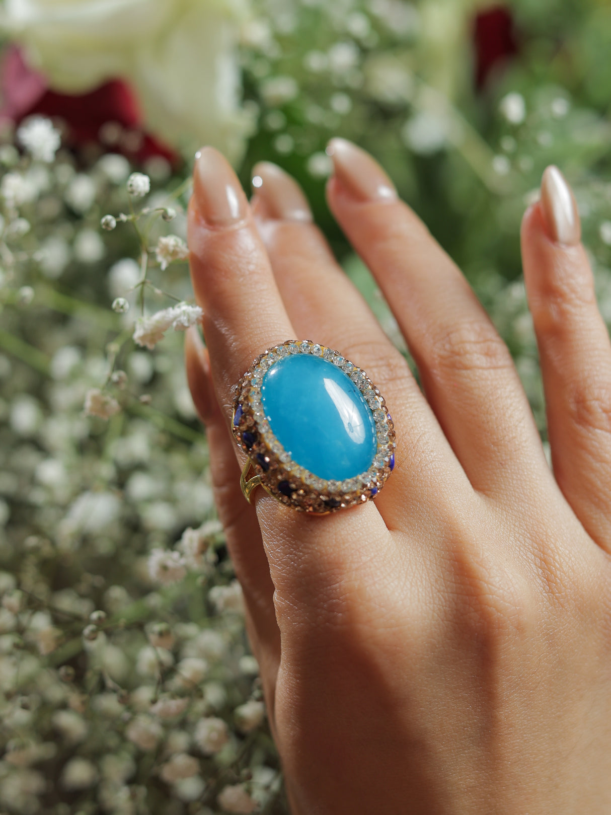 Celeste Cocktail ring