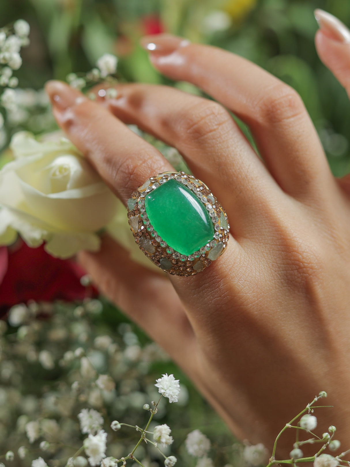 Celeste Cocktail ring