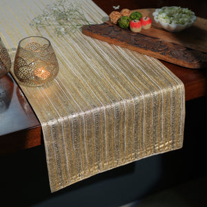 Gold Foil Table Runner