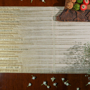 Gold Foil Table Runner