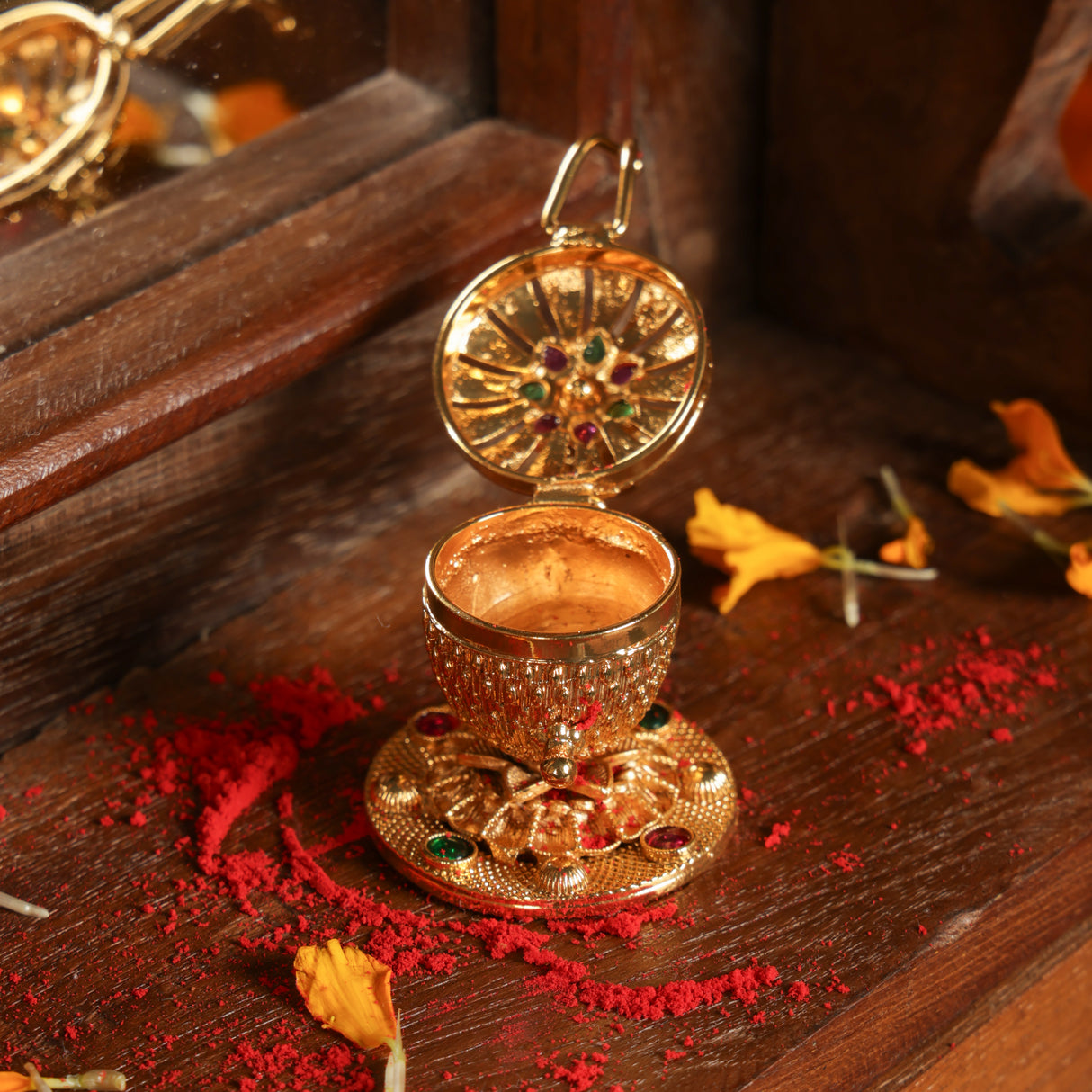 Mahalakshmi Devi Kumkum Box