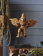 Wooden Whisper - Wooden Angel With Base