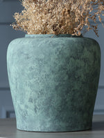 Patina Finish Flower Vase