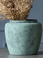 Patina Finish Flower Vase