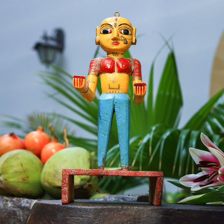 Handcrafted Decor Items - Vintage Gangaur Doll