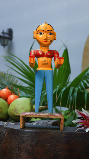 Vintage Decor Items - Vintage Gangaur Doll