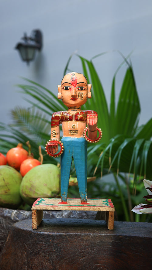 Gangaur Doll - Vintage Wooden