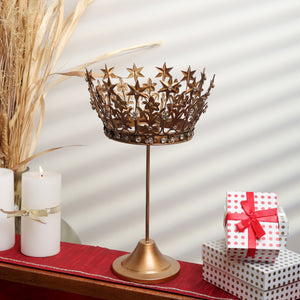 celestial handcrafted candle holder