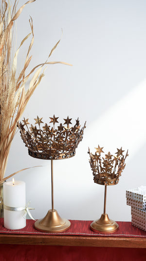 Celestial Antique Candle holder 