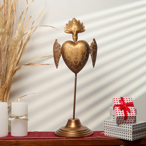 Handcrafted Table Decor - Heart Shaped Table Decor