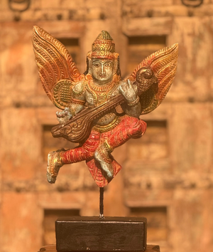 GANDHARVA WITH WINGS & VEENA