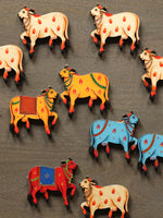 Pichwai Cow MDF Cutouts - Pack of 2