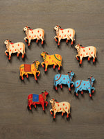 Pichwai Cow MDF Cutouts - Pack of 2