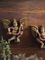 Wooden GODDESS- Gandharvas