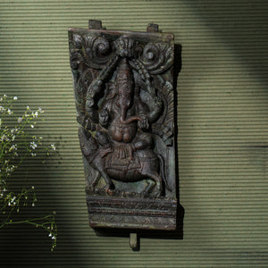 First God-Ganesha wall panel