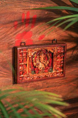 Ganesha Painted Panel