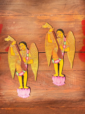 Saraswati With Wings Mdf Cut-Out