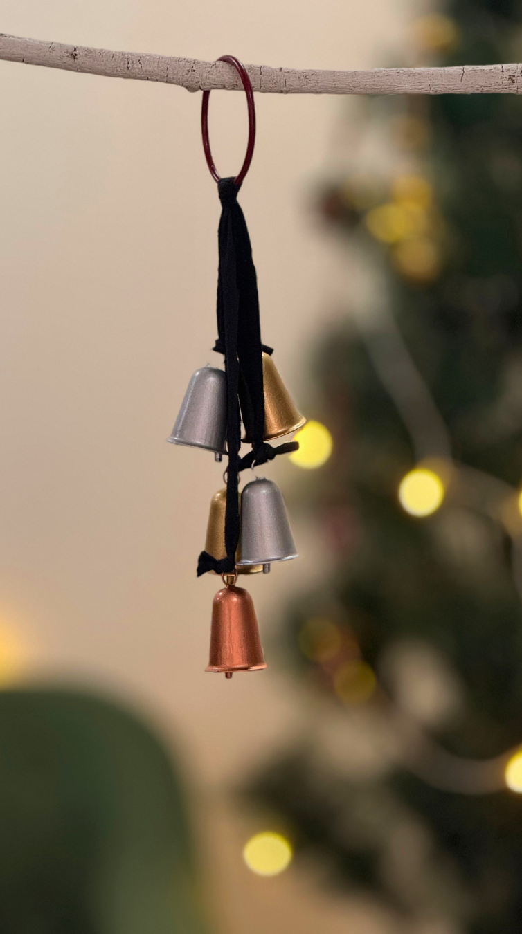 Decorative Hanging Iron Bell Set