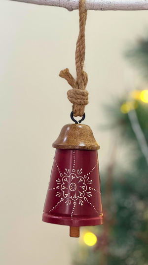 Handcrafted Rustic Hanging Iron Bell