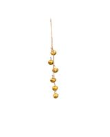 Golden Jingle Bell String Ornament