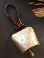 Antiquity Rustica Collective - Iron Bell With Leather Handle