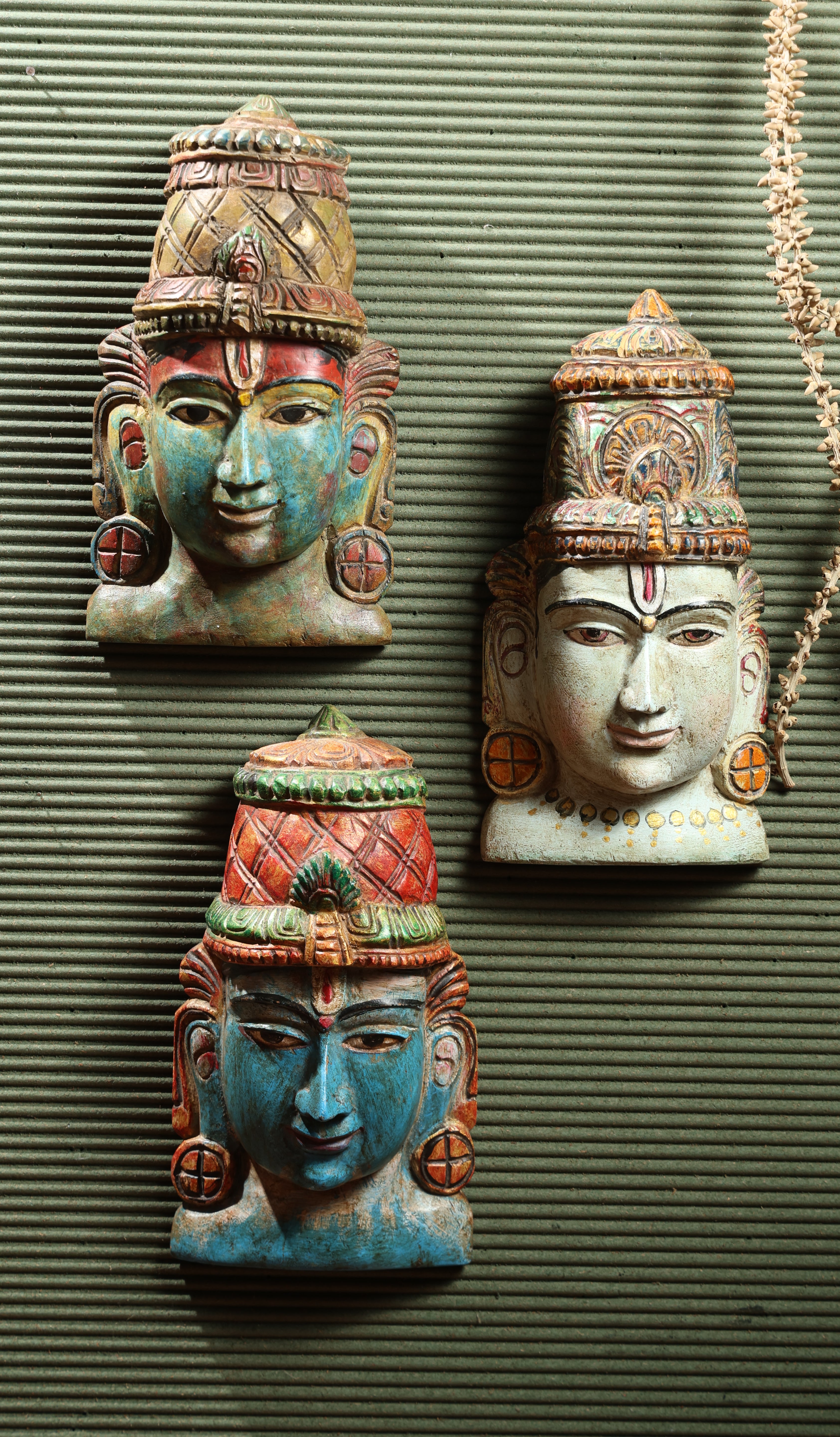 Vishnu Mask Painted