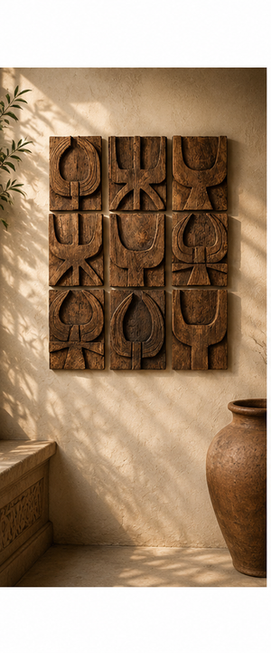 Mool 3D naga panel assorted