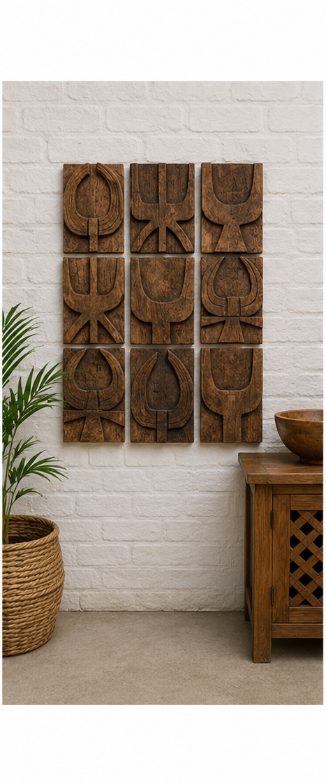 Mool 3D naga panel assorted