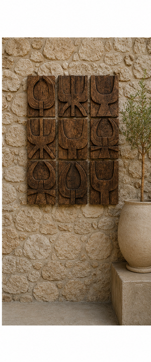 Mool 3D naga panel assorted