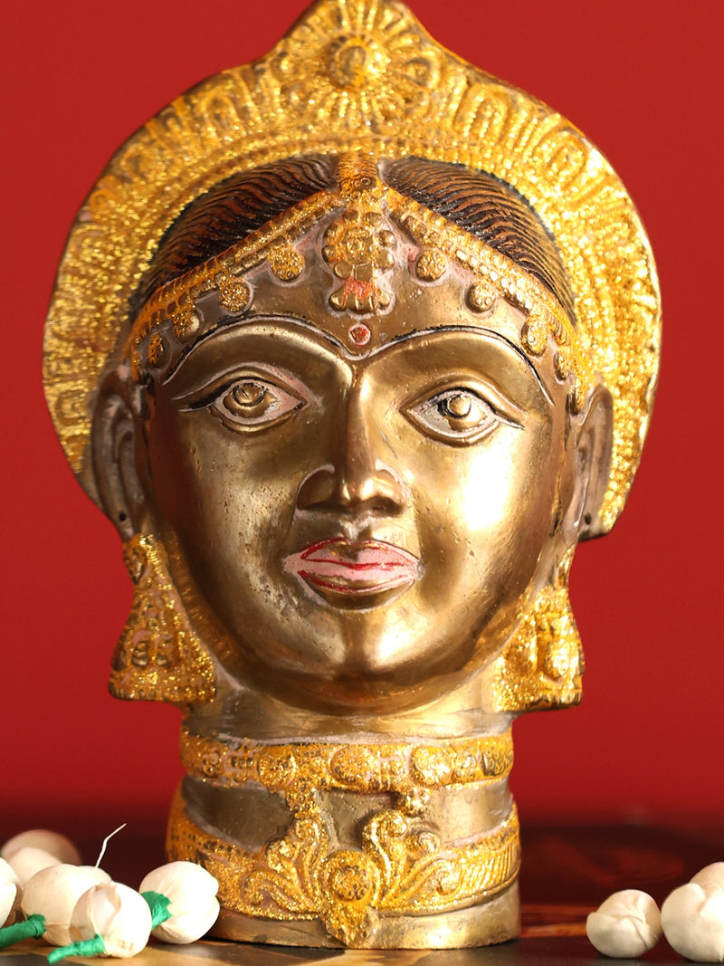 Maa Amba - Face Statue