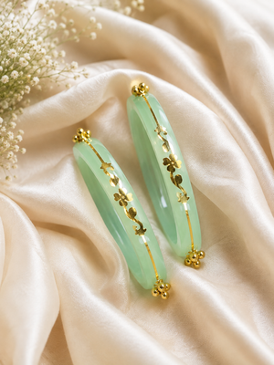 Arnika Pista Bloom Designer Bangles