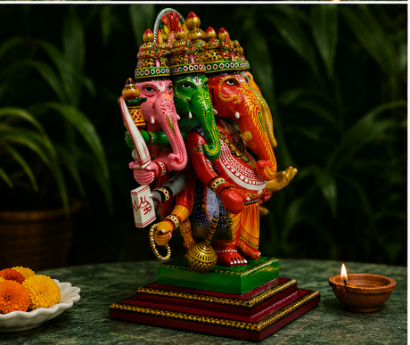 Panchmukhi Ganpati-Single piece