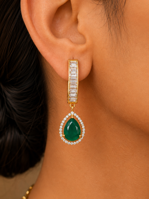 Tishi Emerald Teardrop Set